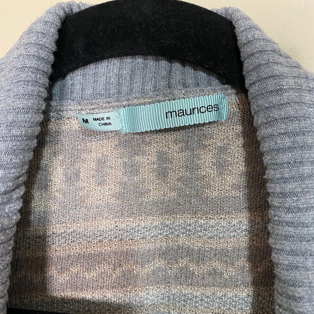 Maurices Aztec pattern cardigan - Picture 4 of 4